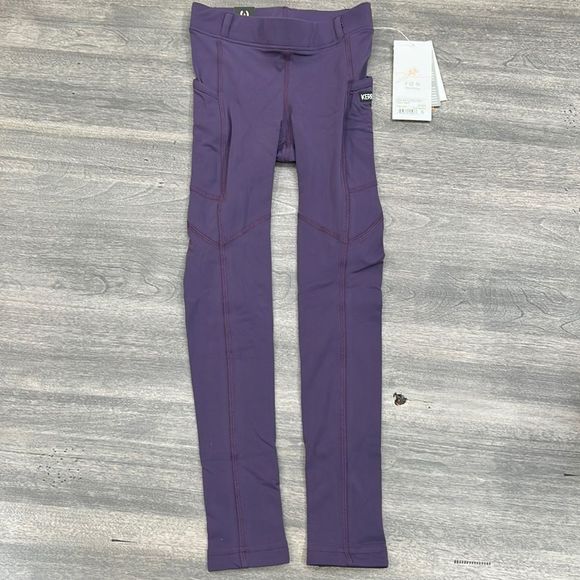 Kids Ice Fil Full Seat Tech Tight Sz S blackberry